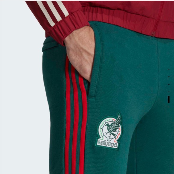 Adidas MEXICO DNA SWEAT PANTS
Size L
Green/Red - Picture 3 of 16